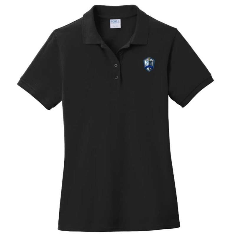 Full Metal Panic! - Mithril Emblem Ladies Polo Shirt by SonyaThompson | Artistshot