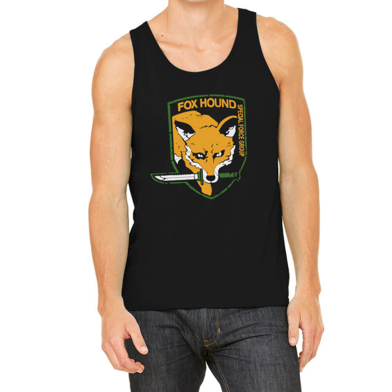 Metal Gear Solid Fox Hound Tank Top by Creative Tees | Artistshot