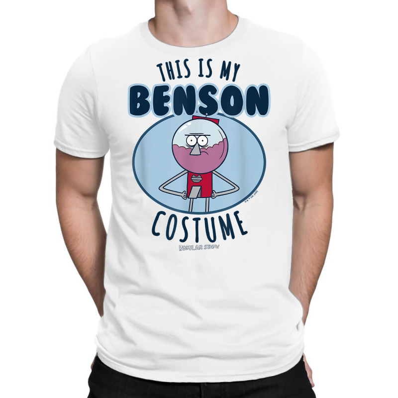 Regular Show Halloween This Is My Benson Costume T Shirt T-Shirt by maecopaharo | Artistshot