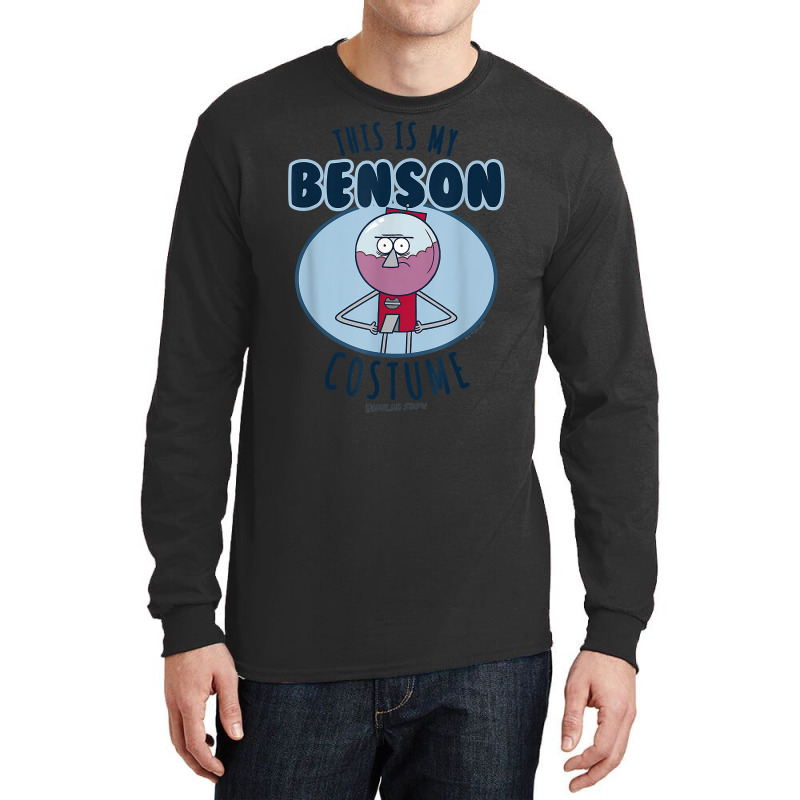 Regular Show Halloween This Is My Benson Costume T Shirt Long Sleeve Shirts by maecopaharo | Artistshot