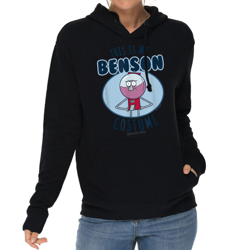 Regular Show Halloween This Is My Benson Costume T Shirt Lightweight Hoodie by maecopaharo | Artistshot