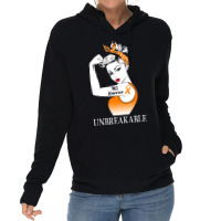 Multiple Sclerosis Warrior Unbreakable Ms Strong Women Lightweight Hoodie | Artistshot