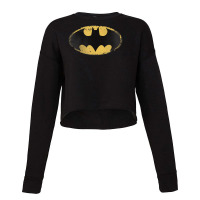 B.at.man Distressed Shield Cropped Sweater | Artistshot