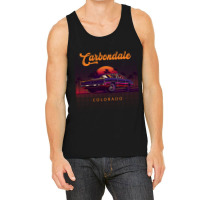 Carbondale Colorado Retro Vintage 80s 90s Muscle Cars Retrowave Aesthe Tank Top | Artistshot