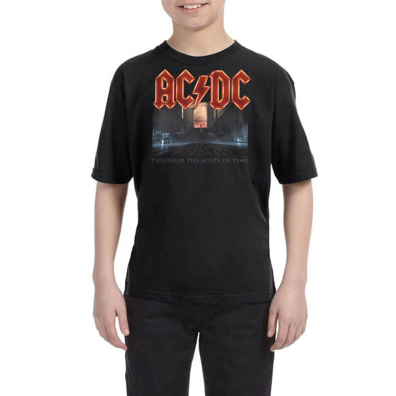 A.c.d.c Through The Mists Of Time Youth Tee by Spinachcasino | Artistshot