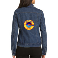 Los Gigantes Ladies Denim Jacket | Artistshot