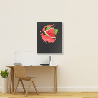 Watermelon  Shirt Watermelon Fruits Who Loves Juicy Watermelons   2150 Portrait Canvas Print | Artistshot