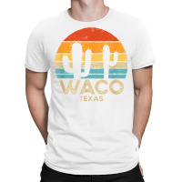 Retro Sunset Waco Texas T Shirt T-shirt | Artistshot