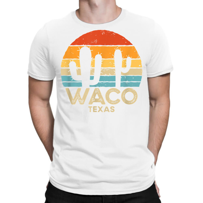 Retro Sunset Waco Texas T Shirt T-shirt | Artistshot