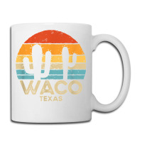 Retro Sunset Waco Texas T Shirt Coffee Mug | Artistshot