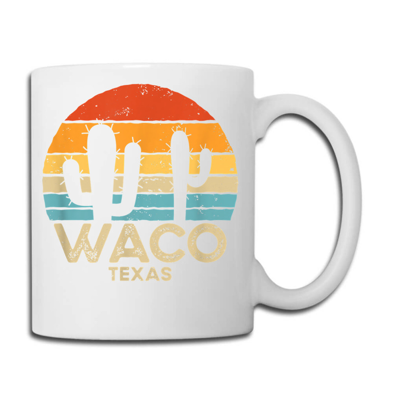 Retro Sunset Waco Texas T Shirt Coffee Mug | Artistshot