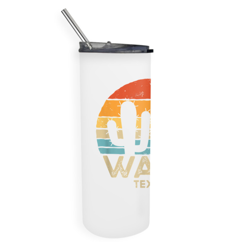 Retro Sunset Waco Texas T Shirt Skinny Tumbler | Artistshot