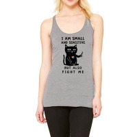 Lgbt Cat I Am Small And Sensitive But Also Fight Me Pride Racerback Tank | Artistshot