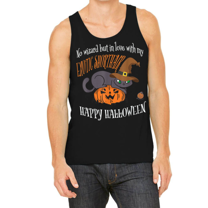 Exotic Shorthair   Cat Lover Not A Wizard Funny Halloween Tank Top by Fashonus | Artistshot