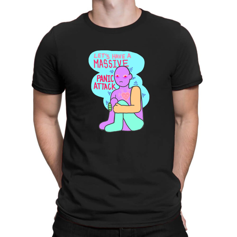 Let_s Have A Massive Panic Attack Premium Scoop T-shirt | Artistshot