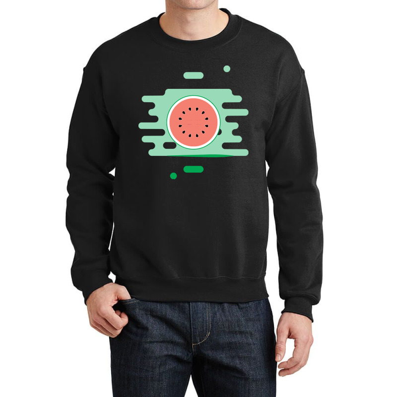 Watermelon  Shirt Watermelon In A Splash Of Juice   2155 Crewneck Sweatshirt | Artistshot