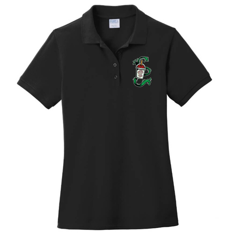 Brainfreeze   Dopamine Ladies Polo Shirt by DebraMartin | Artistshot