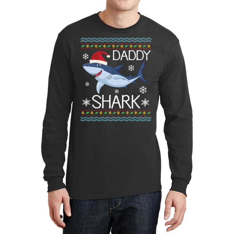 Merry Our Xmas Christmas Day Daddy Ugly Sweater Snow Noel Costume Dadd Long Sleeve Shirts by kerchingparticular | Artistshot