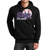 Sister Of The Rookie Baseball Birthday Funny Baseball Theme T Shirt Unisex Hoodie | Artistshot