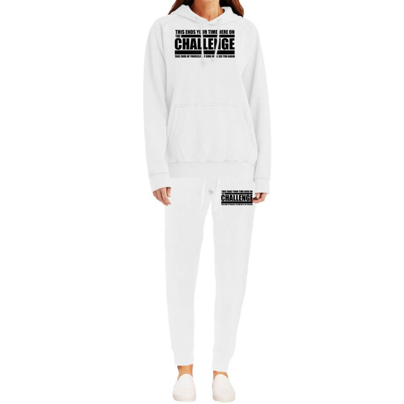 The Take Care Of Yourself Challenge Quote T Shirt Hoodie & Jogger Set | Artistshot