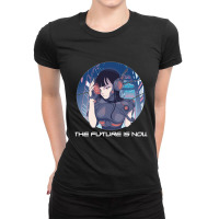 Futuristic Anime The Future Is Now Ladies Fitted T-shirt | Artistshot