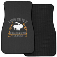 Life Is But A Dream For The Dead Front Car Mat | Artistshot