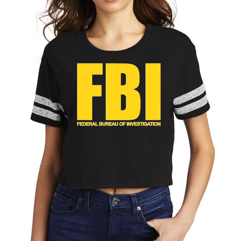 Fbi Federal Bureau Of Investigation Classic Sweatshirt Scorecard Crop Tee by cm-arts | Artistshot