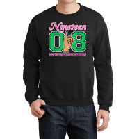 J15 Nineteen 08 Founders Day Aka Women Hand Sign Crewneck Sweatshirt | Artistshot