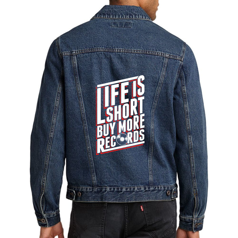 Life Is Short Men Denim Jacket | Artistshot