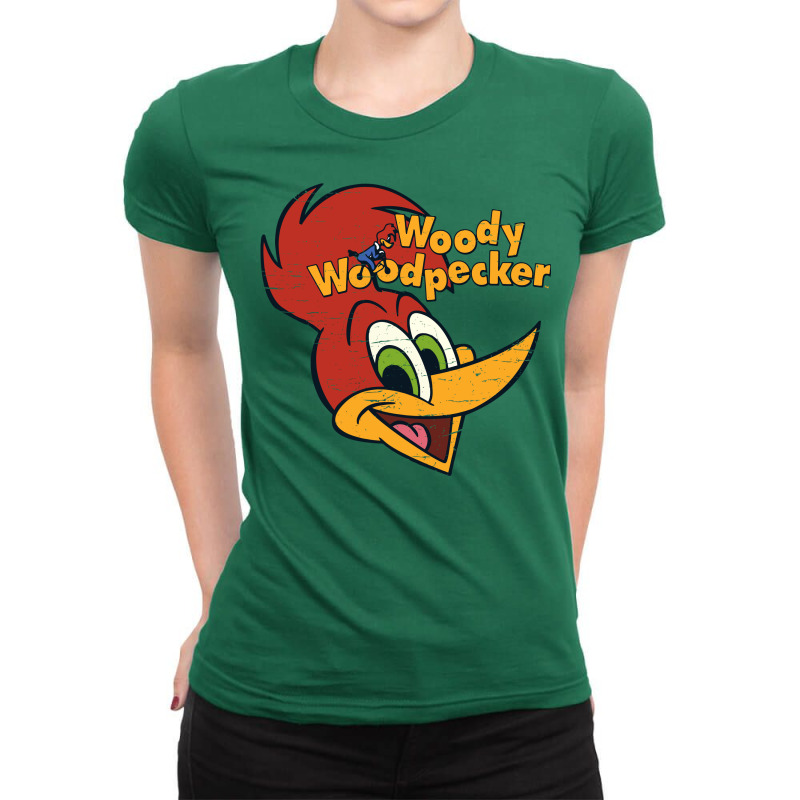 Woody Woodpecker Ladies Fitted T-Shirt by cm-arts | Artistshot