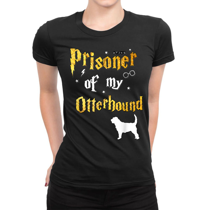 Otterhound Gifts   Otterhound T Shirt Ladies Fitted T-Shirt by cm-arts | Artistshot