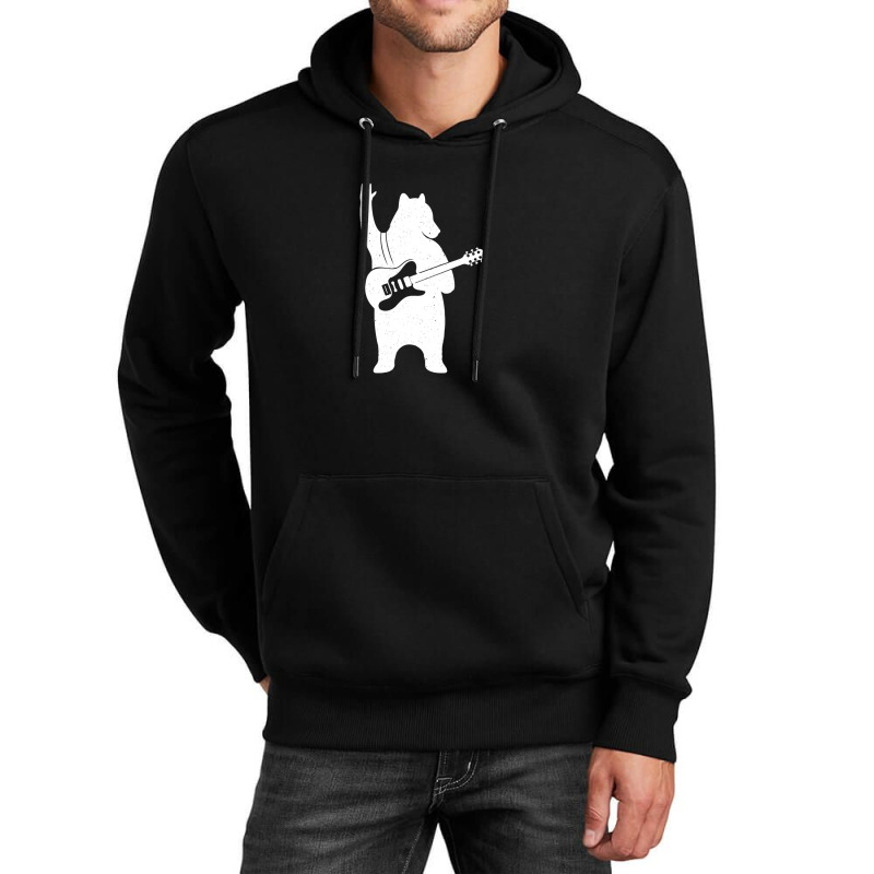 Grizzly Bear Rocker Unisex Hoodie | Artistshot