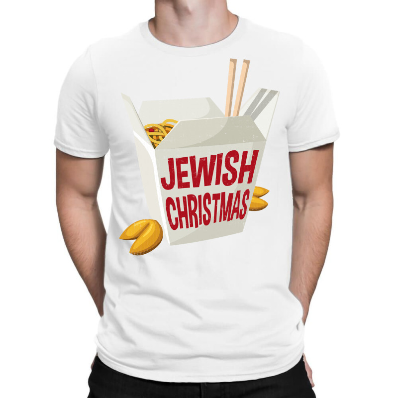 Jewish Christmas Funny Xmas Hanukkah Chinese Food T-shirt | Artistshot