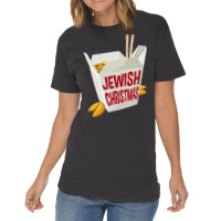 Jewish Christmas Funny Xmas Hanukkah Chinese Food Vintage T-shirt | Artistshot