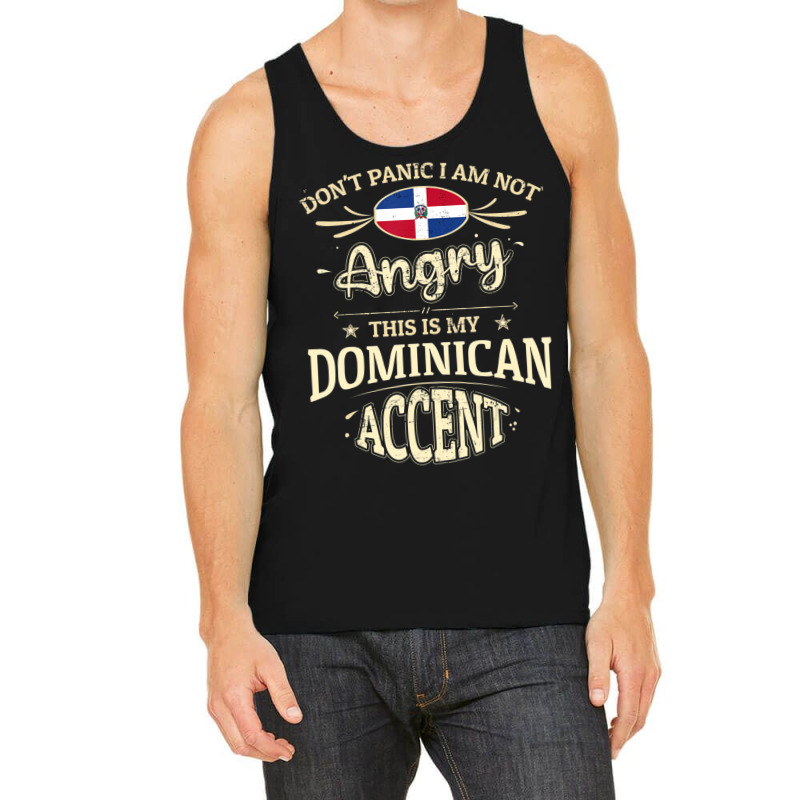 Dominican Republic Flag Souvenirs For Dominicans Men & Women Tank Top by cm-arts | Artistshot