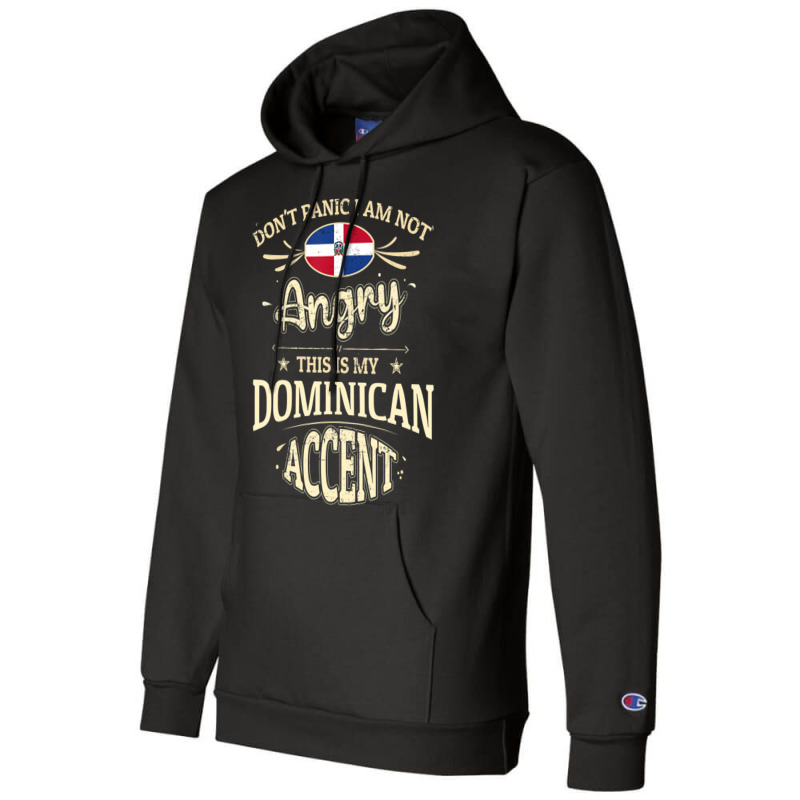 Dominican Republic Flag Souvenirs For Dominicans Men & Women Champion Hoodie by cm-arts | Artistshot