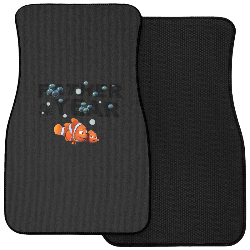 Cartoon Finding-nemo Father Of The Year Front Car Mat | Artistshot