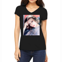 Grace Kelly Cute Women's V-neck T-shirt | Artistshot