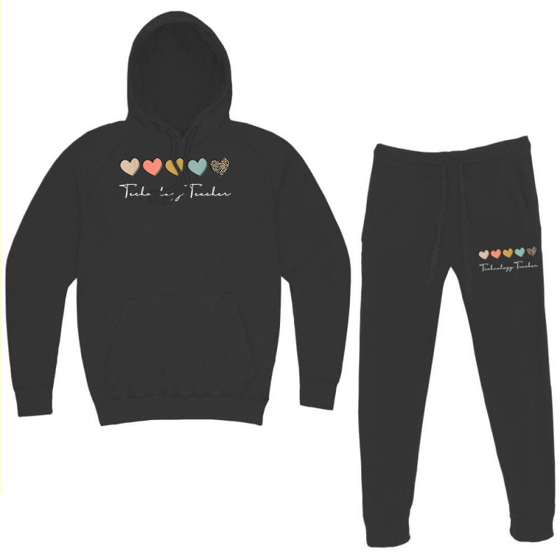 Technology Teacher Squad Tech School Worker Appreciation T Shirt Hoodie & Jogger Set | Artistshot