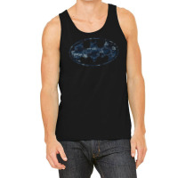 B.at.man Navy Camo Shield Tank Top | Artistshot