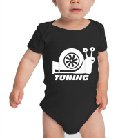 Snail Turbocharger Racer Racing Speed Car Lovers Tuning Gift Baby Bodysuit | Artistshot