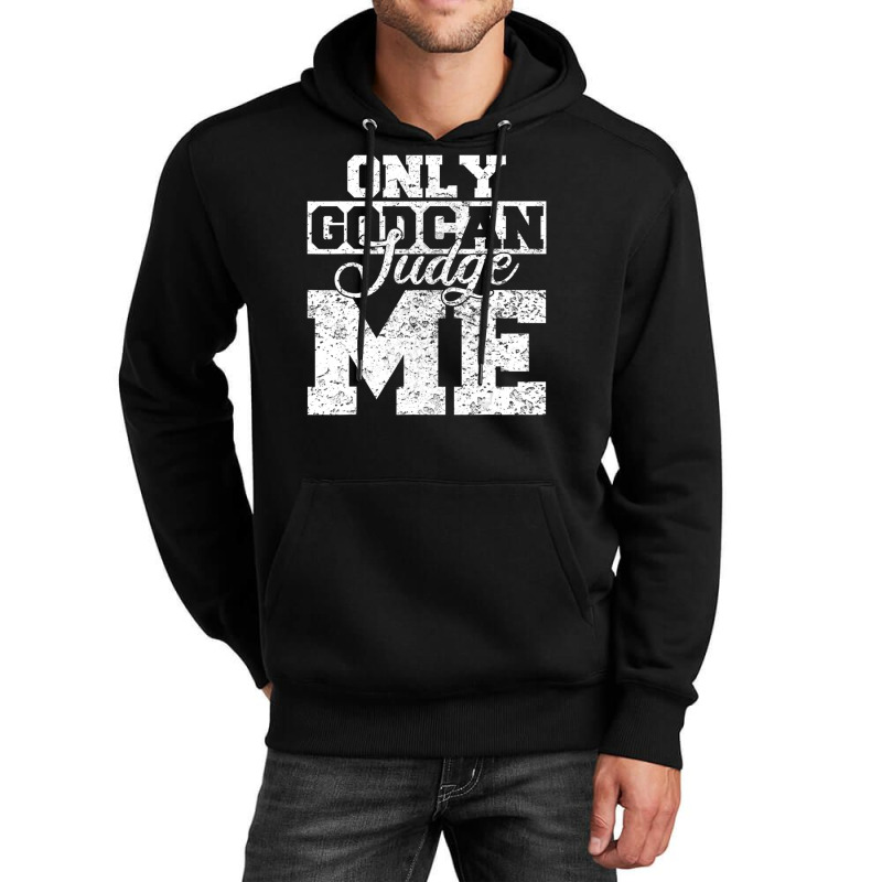 Christian Shirts Women Only God Can Judge Me Unisex Hoodie by Min03 | Artistshot