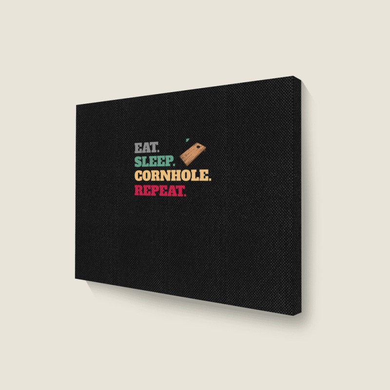 Funny Cornhole Saying Quote Quotes Landscape Canvas Print | Artistshot