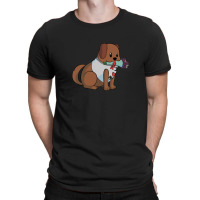 Mothersday I Love Mom American Water Spaniel With Flowers T-shirt | Artistshot