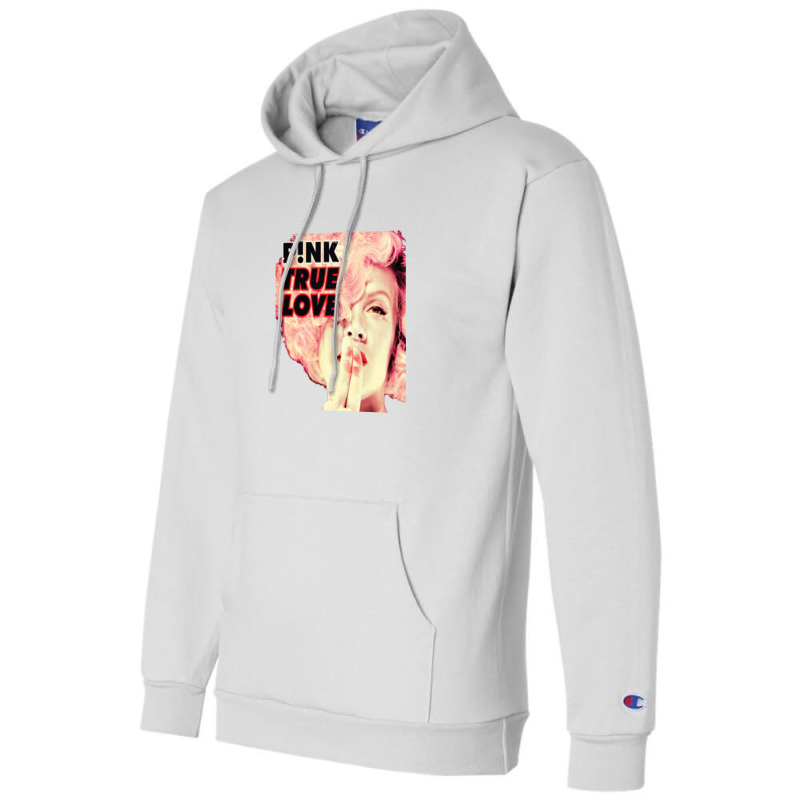 Pink P!nk Champion Hoodie by nonabenik | Artistshot