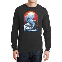 The Great Water Dragon Long Sleeve Shirts | Artistshot