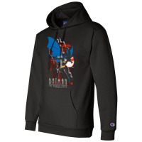 B.at.man Animated Lightning Strikes Longsleeve Champion Hoodie | Artistshot