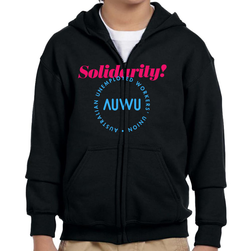 Solidarity Funny Youth Zipper Hoodie by janai quana | Artistshot