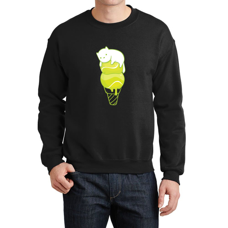 Tennis Ice Cream! Crewneck Sweatshirt | Artistshot