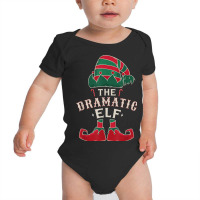 The Dramatic Elf Cute Ugly Christmas Sweater Family Baby Bodysuit | Artistshot